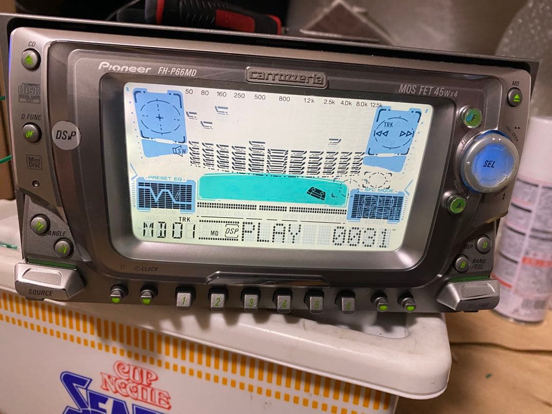 カロッツェリア　2DINデッキ