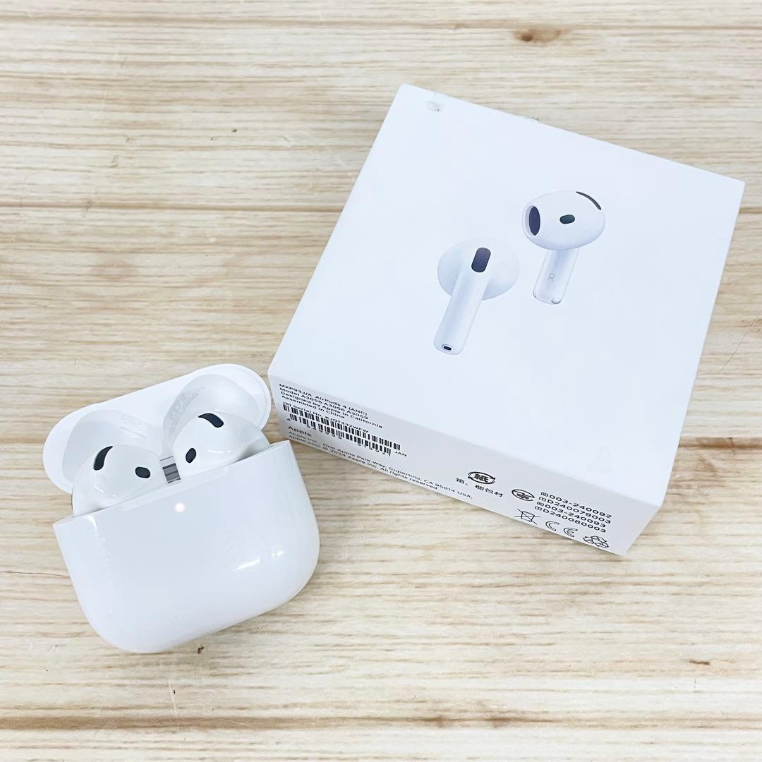 AirPods（第4世代）アクティブノイズキャンセリング搭載 mxp93j/a