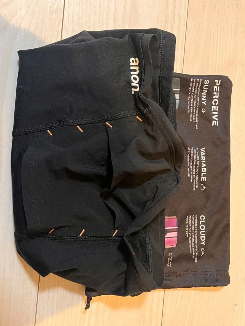 【早い者勝ち】anon. m4 ゴーグル 紫色レンズ 収納ケース付き