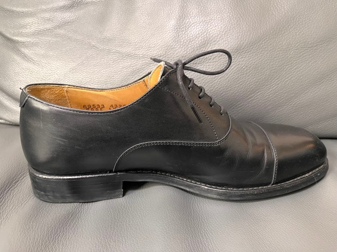 Berwick 4320ブラックレザーシューズ　（サイズ7）　別注