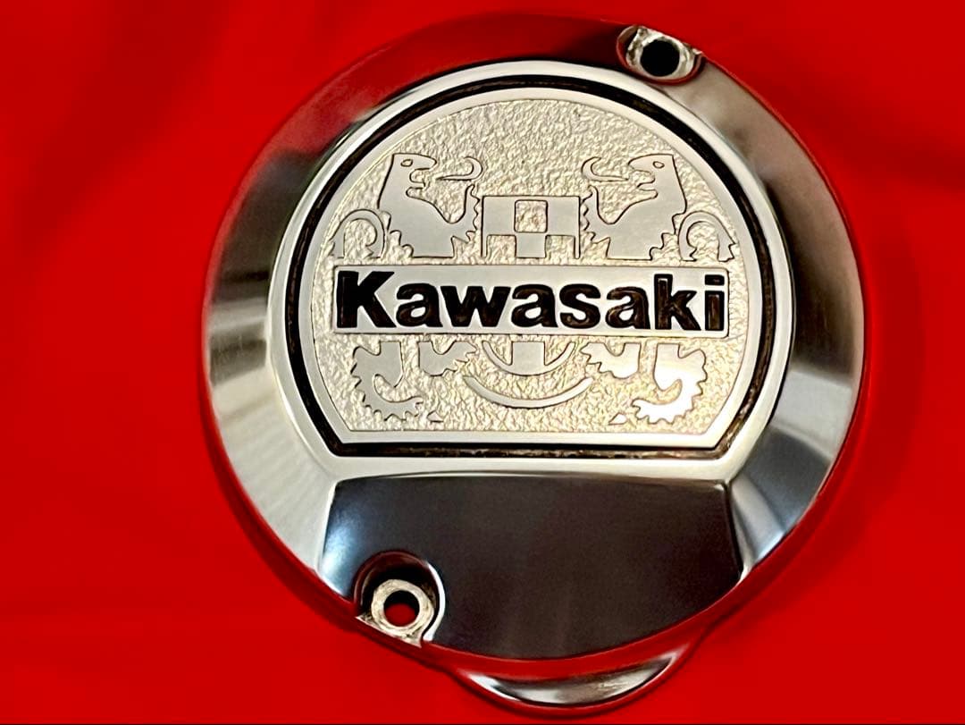 ゼファー ZEPHYR Z400 FX 中古 ポイントカバー 彫刻 取り付け簡単