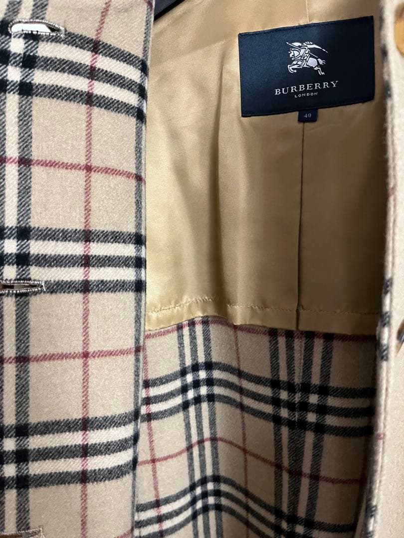 BURBERRY ピーコートベージュ　サイズ:40