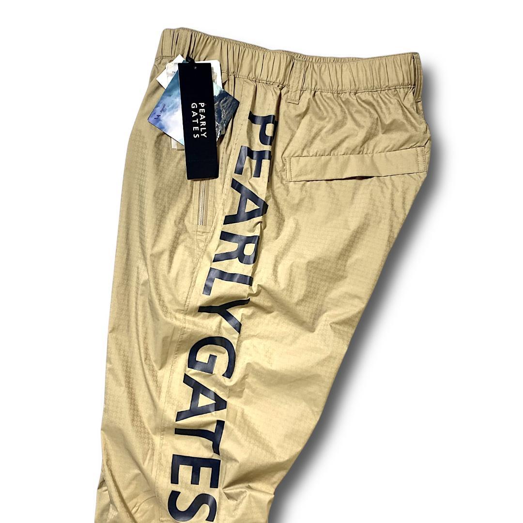 0 パーリーゲイツ AQUAX 撥水 防水 ビッグロゴ レインパンツ 040