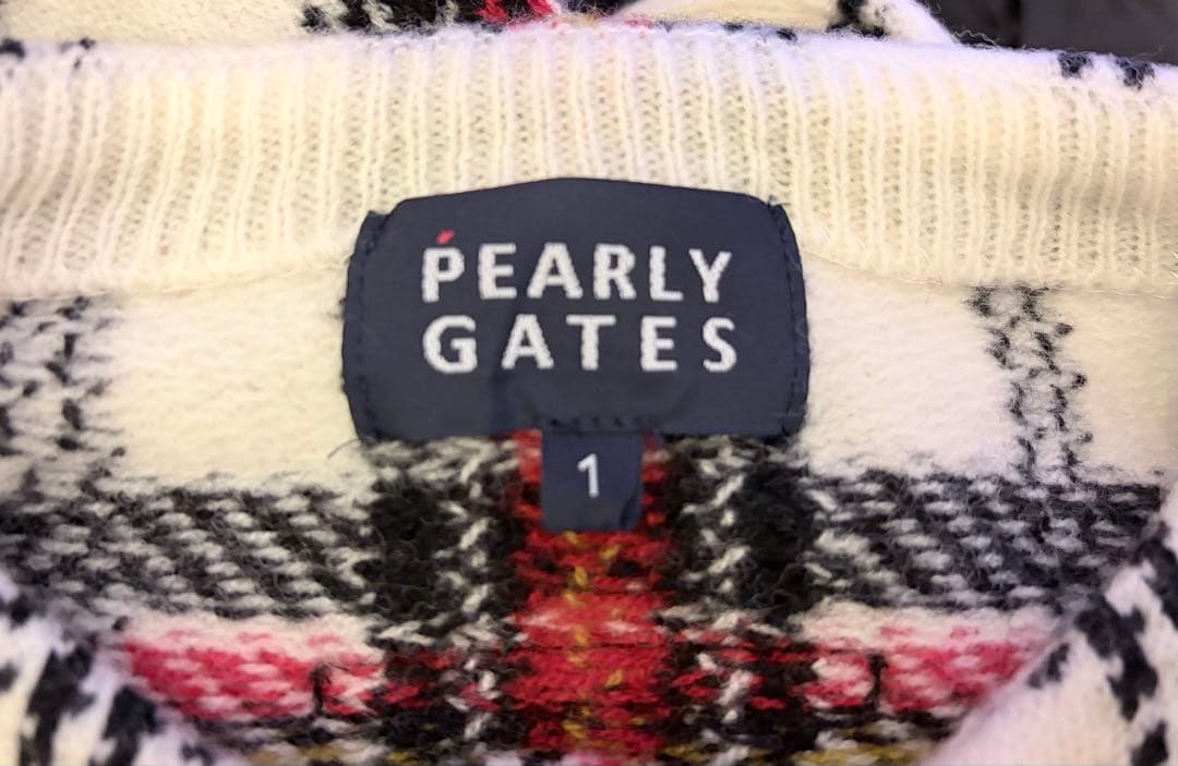 ❤️美品❤️PEARLYGATESパーリーゲイツ❤️かわいいゴルフニット❤️サイズ1 ❤️