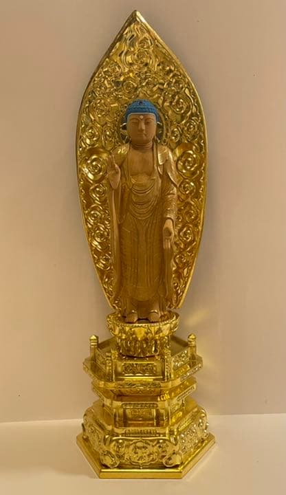 舟立阿弥陀如来像　浄土宗　仏像　仏具　5号