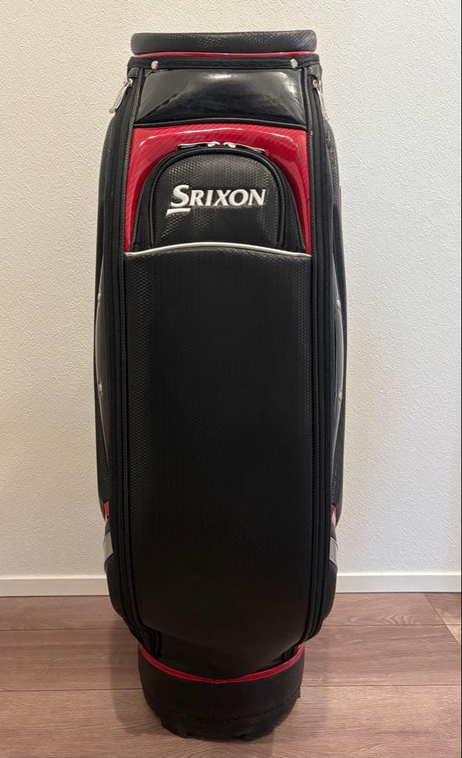 Srixon スリクソン キャディバッグ ブラック/レッド