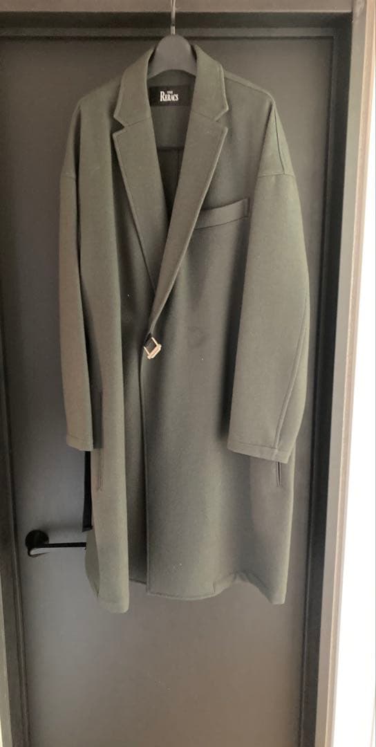 【美品】The Reracs ザ リラクス カーキ メルトンチェスターコート