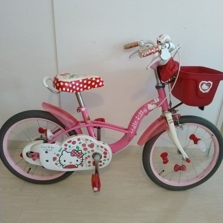 ハローキティ 幼児用自転車 ピンク18インチ
