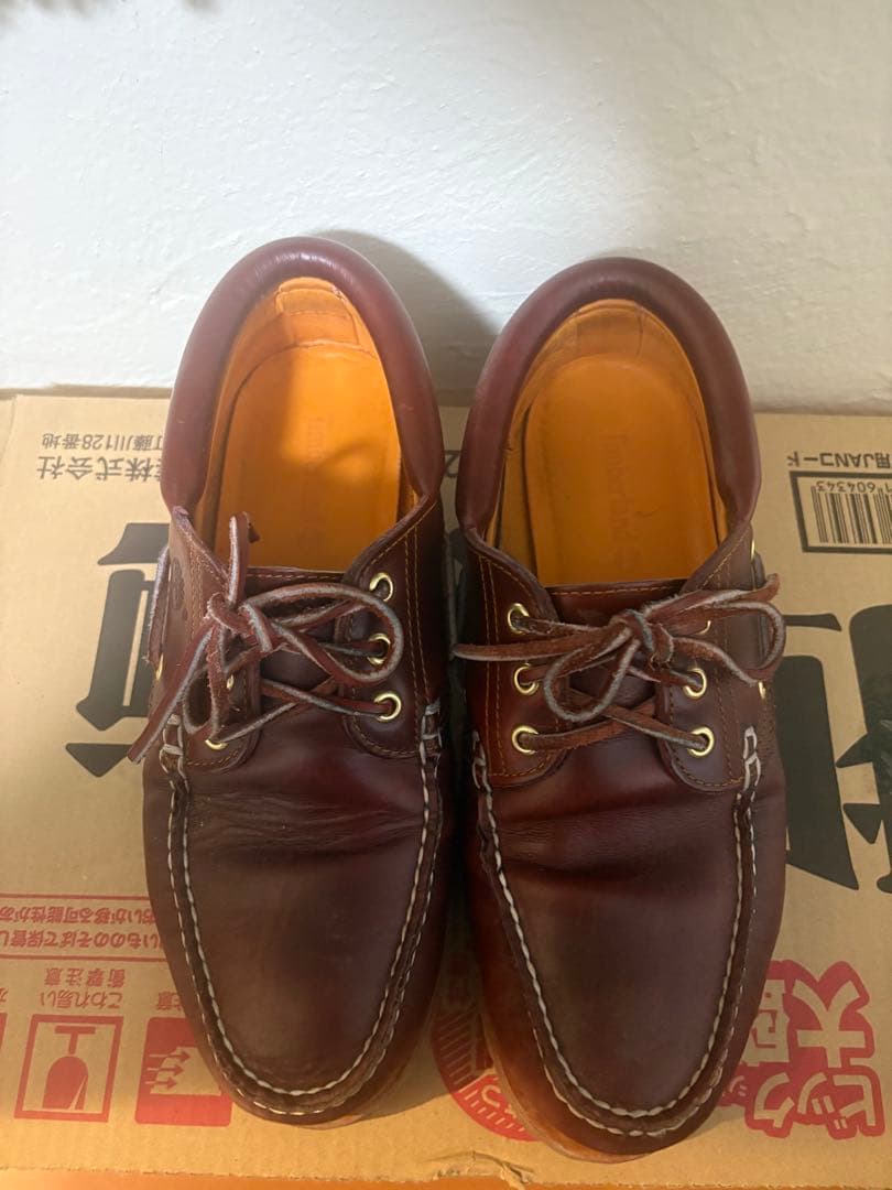 Timberlandスリーアイ(3eye) クラシックラグ バーガンディ