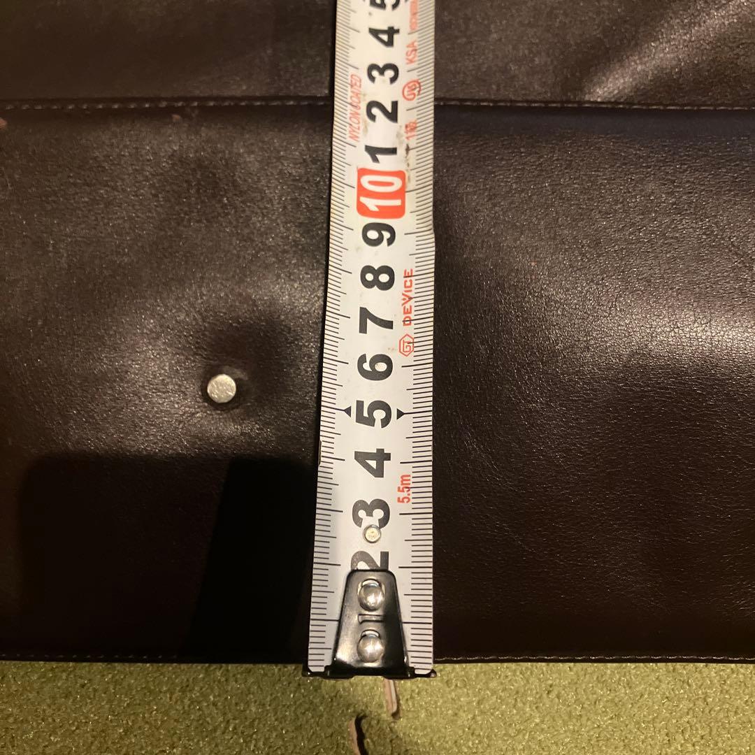 TAKEO KIKUCHI ダークブラウン ビジネスバッグ トートバッグ