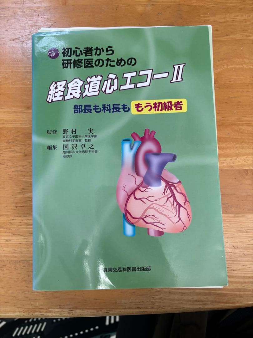 ⭐︎裁断済み⭐︎初心者から研修医のための経食道心エコー 2