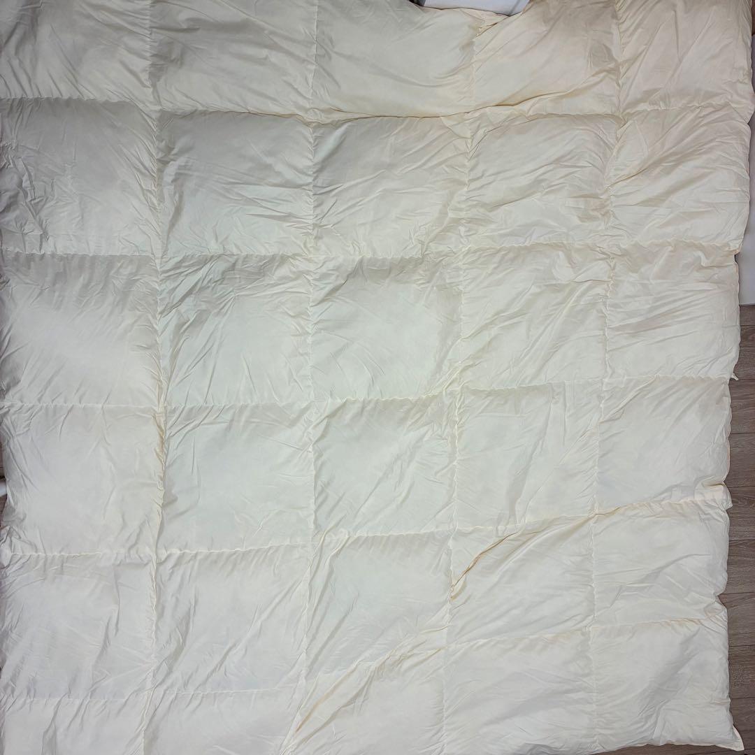 ルヴェラ 羽毛掛布団 ホワイトダックダウン 日本製 190×210㎝ キング