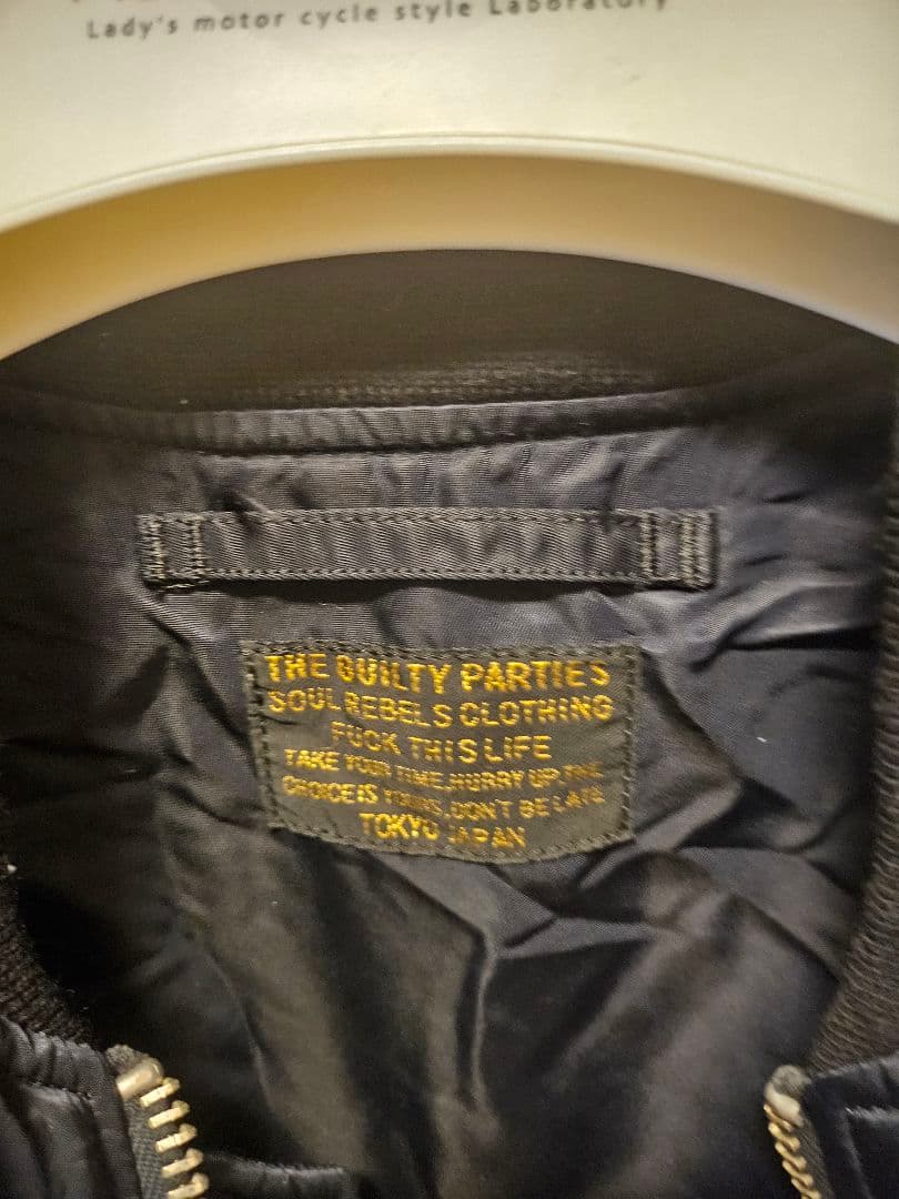 t*k様 WACKO MARIA MA-1 TALON 黒