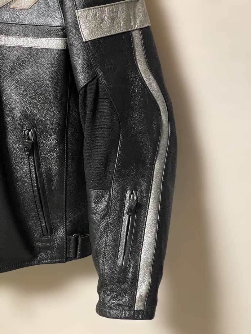 SPIDI レザー ジャケット サイズ50 革部分には傷が無く極めて健全な状態