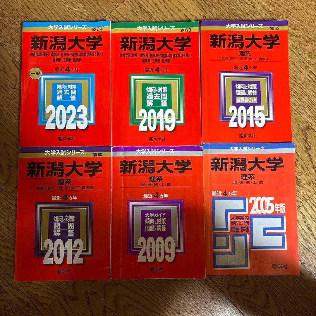 新潟大学 赤本　2023-2005