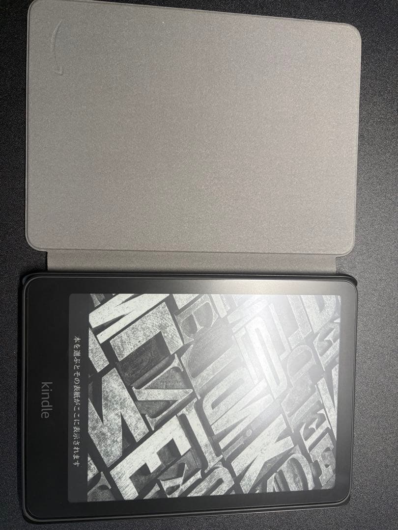 【極美品】最新KindlePaperwhite 第12世代純正カバー・フィルム付