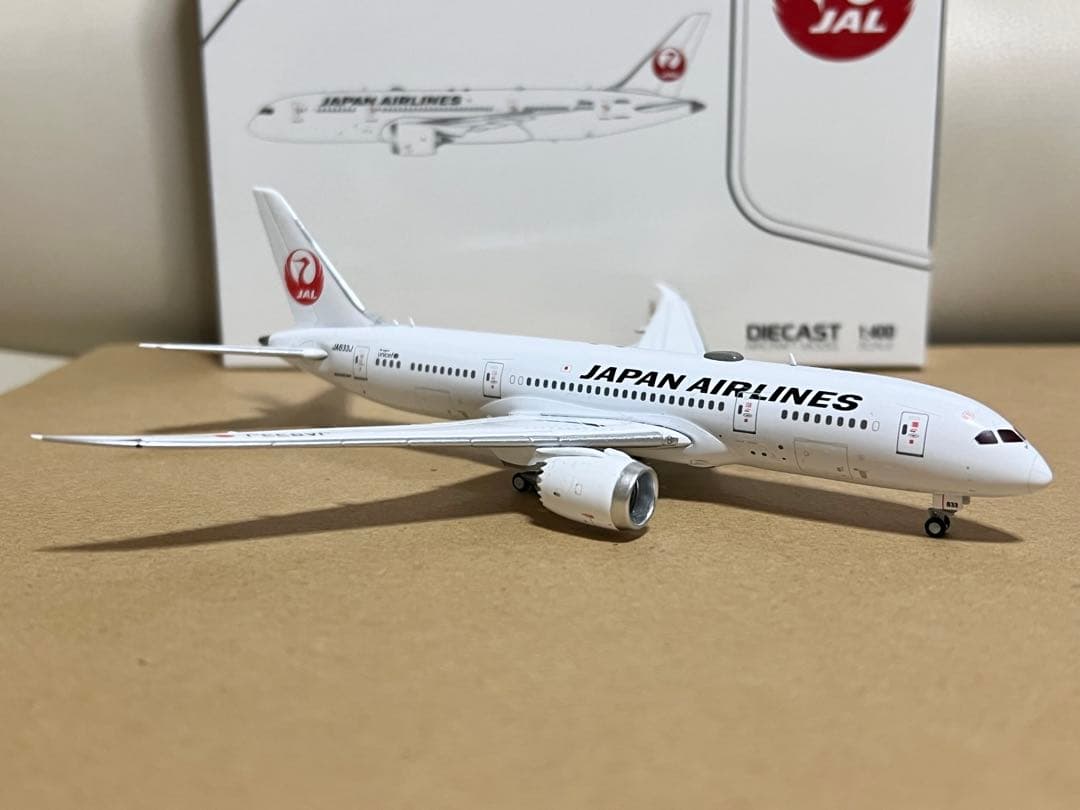 JC wings 1/400 JAL 日本航空 787-8 JA833J