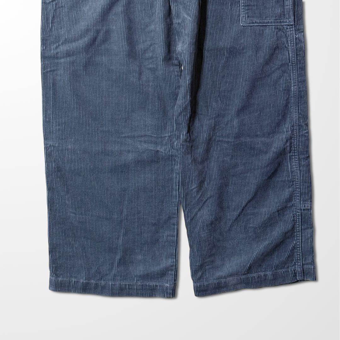 ダブルニー　コーデュロイ ワーク　グレー　　W34 ペインター　カーペンター