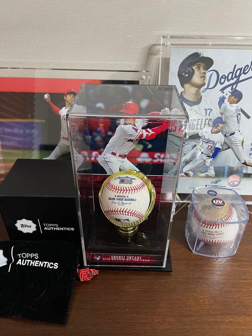 【S】大谷翔平 直筆サインボール 2018年 MLBホログラム