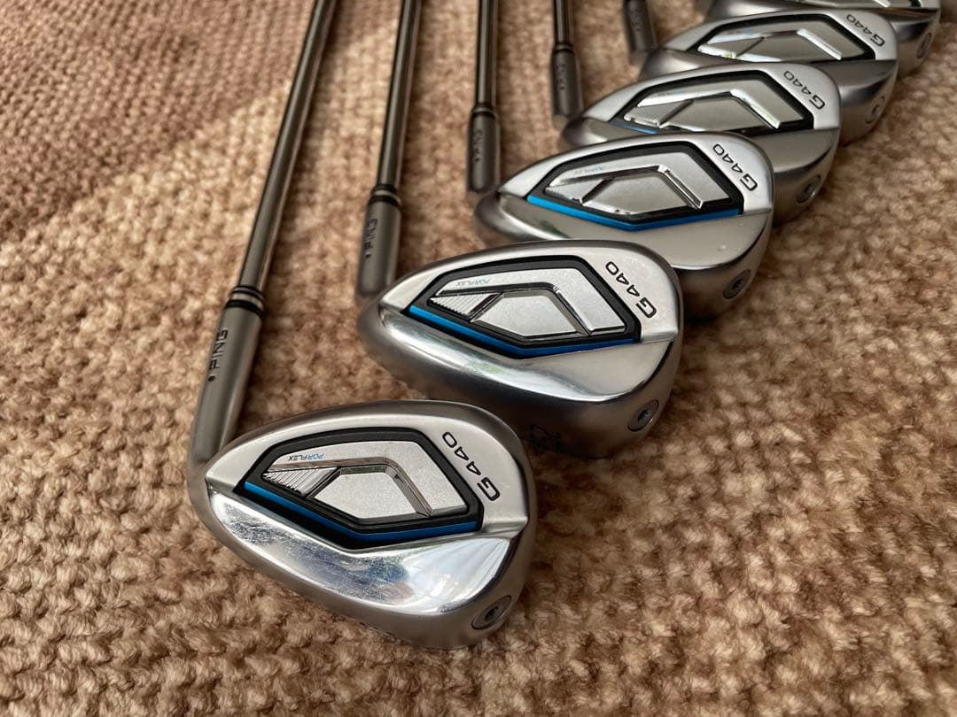 ピン　G440 【極美品】【特注】アイアン　6番〜56度　モーダス105