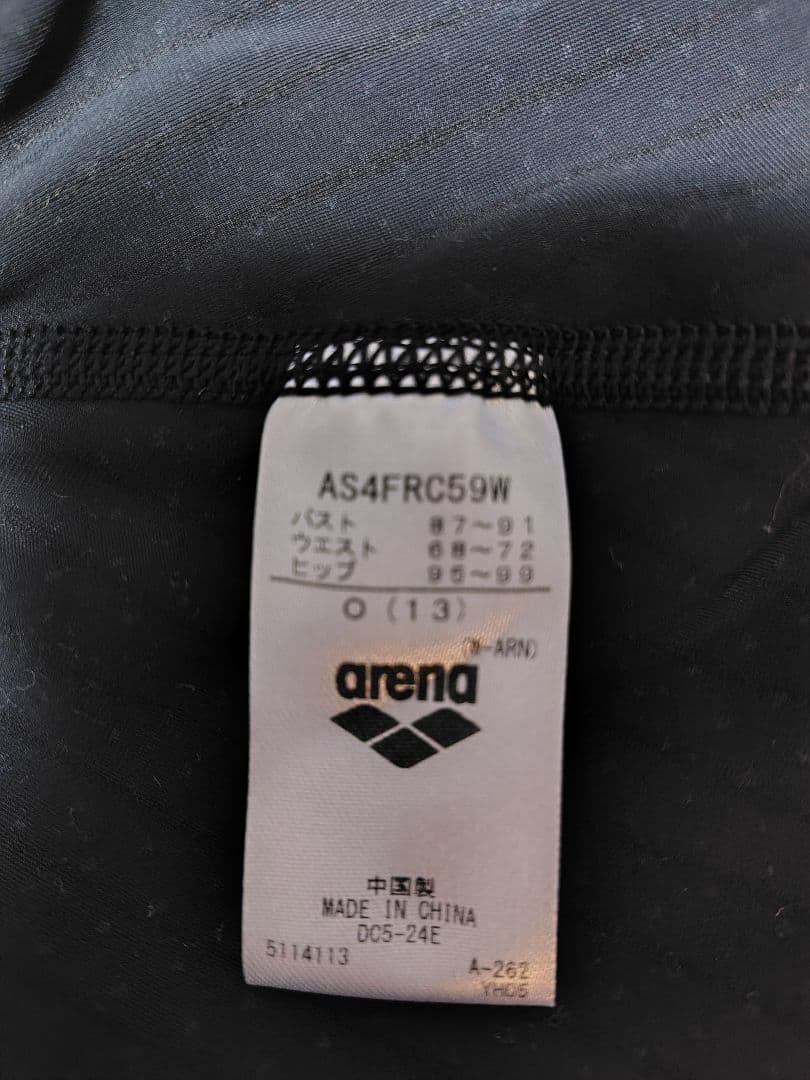 arenaレディース競泳水着 LLサイズOアリーナ オールインワン一度着用