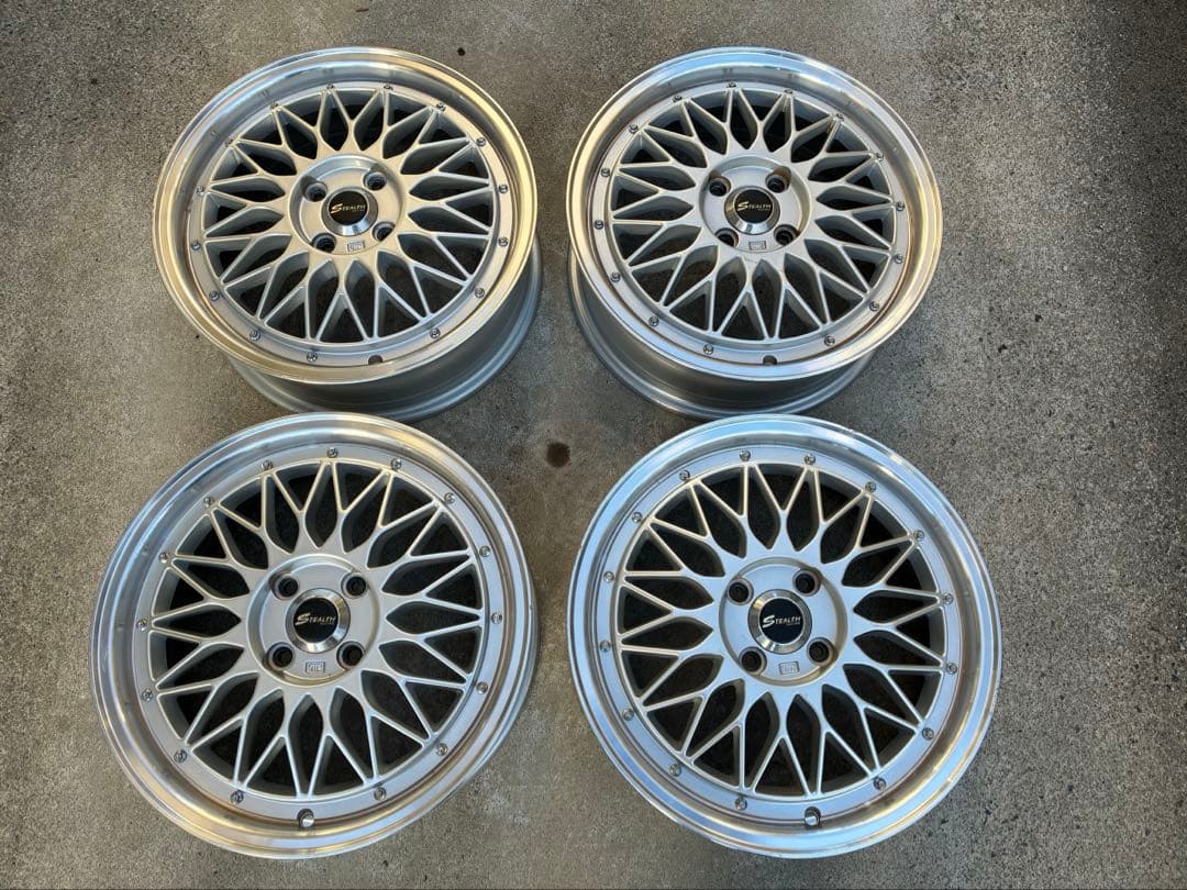 S*a様 ステルスレーシングホイール　ME01 16×5.5J 4本 深リム