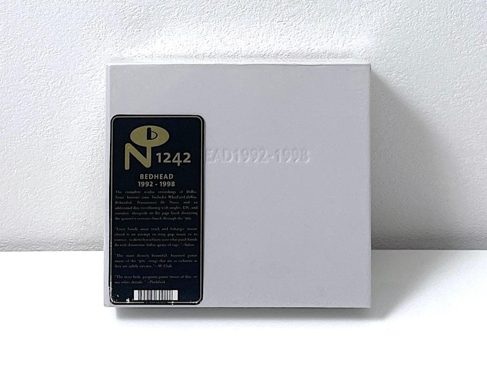 新品未開封 廃盤 BEDHEAD 1992-1998 4CD+BOOK