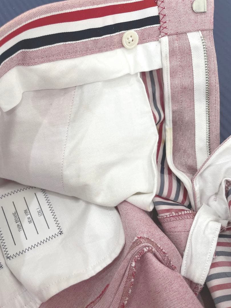 THOM BROWNEコットンスラックス　ピンク　サイズ1