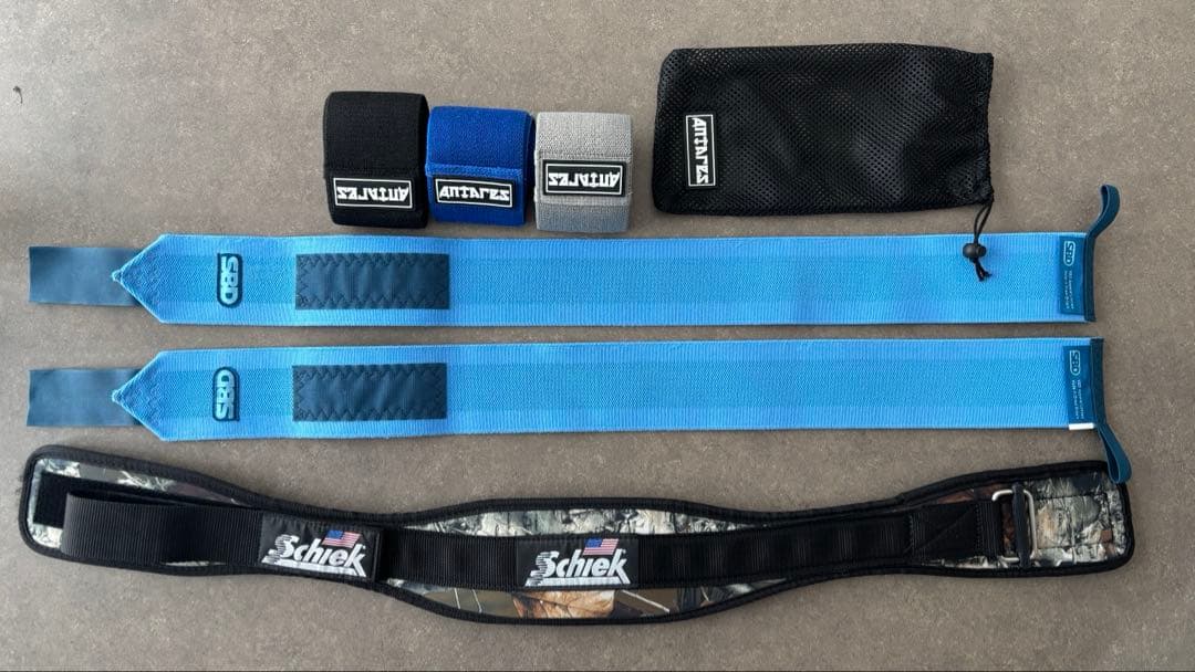 週末値下げ‼️Schiekパワーベルト✖️SBDリストラップ　セット販売