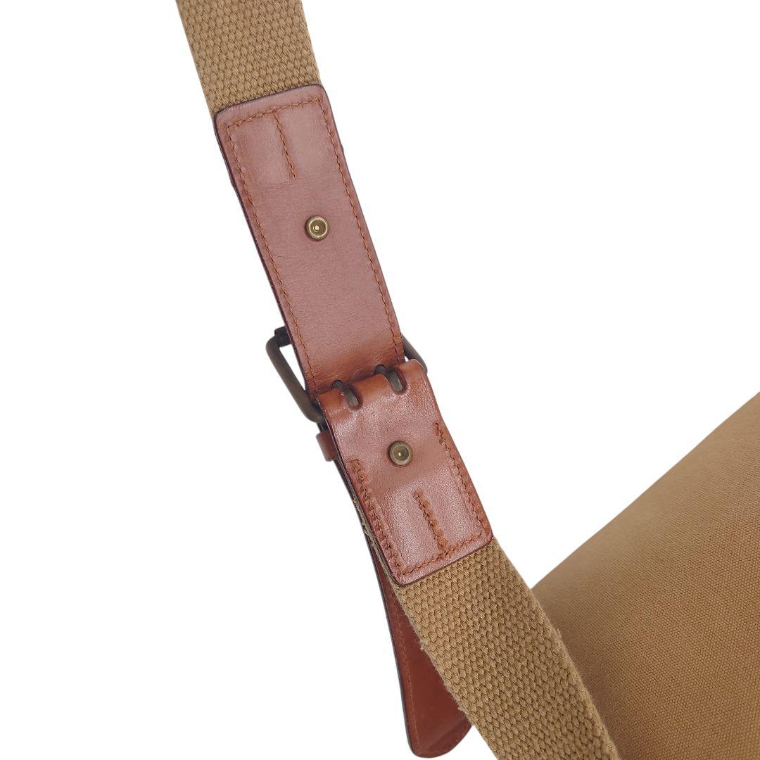 【ヴィンテージ】ラルフローレン　サファリ　キャンバス　レザー　 ボストンバッグ