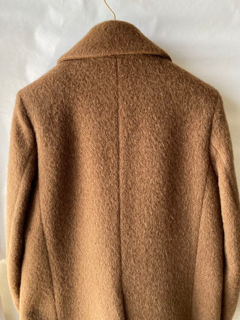 ジャケット・アウター Lounge Lizard ALPCA SHAGGY P COAT BROWN