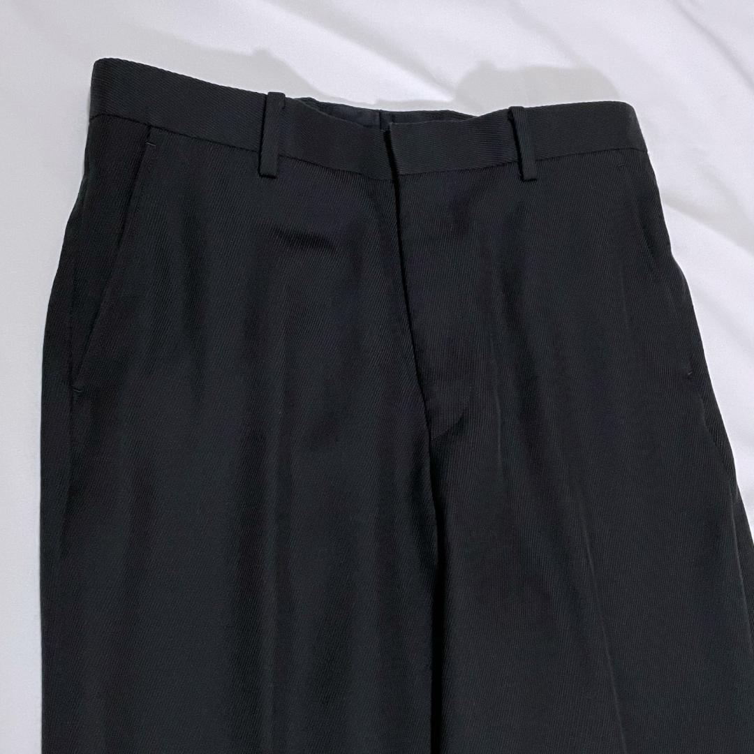 美品 AURALEE ウールモヘア スラックス サイズ3 ダークネイビー