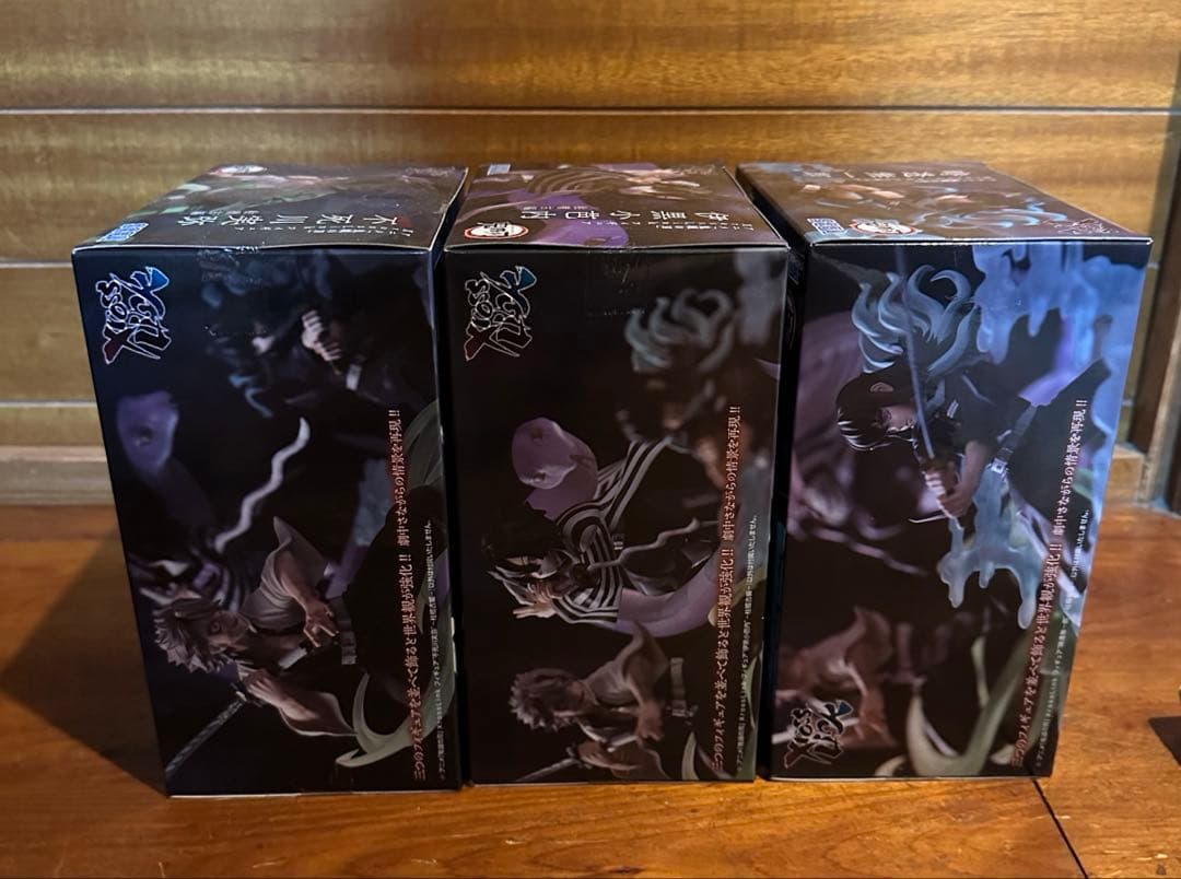 鬼滅の刃xrosslink 時透無一郎　伊黒小芭内　不死川実弥　3体まとめ売り