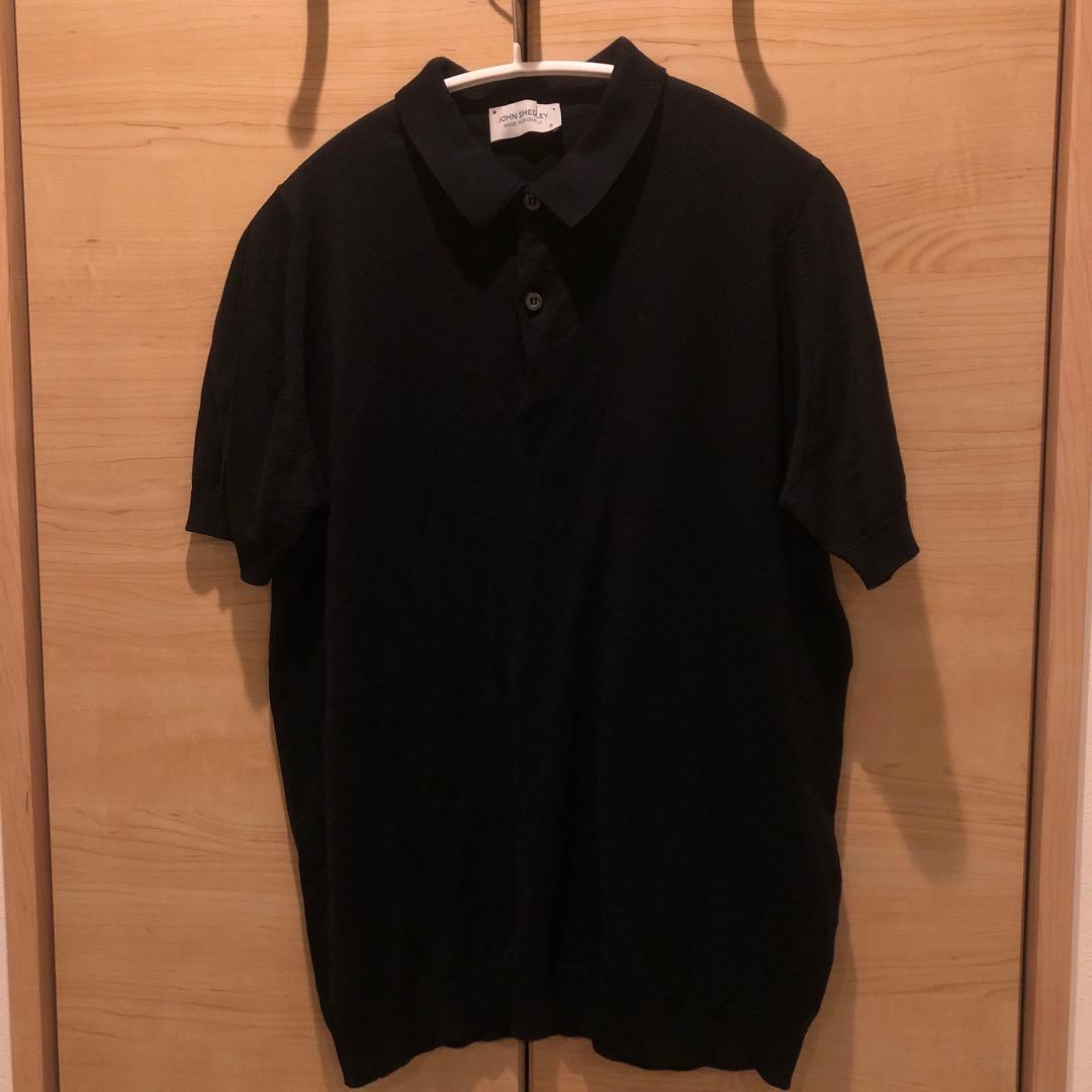 やまへい様JOHN SMEDLEY ブラック ポロシャツ 半袖