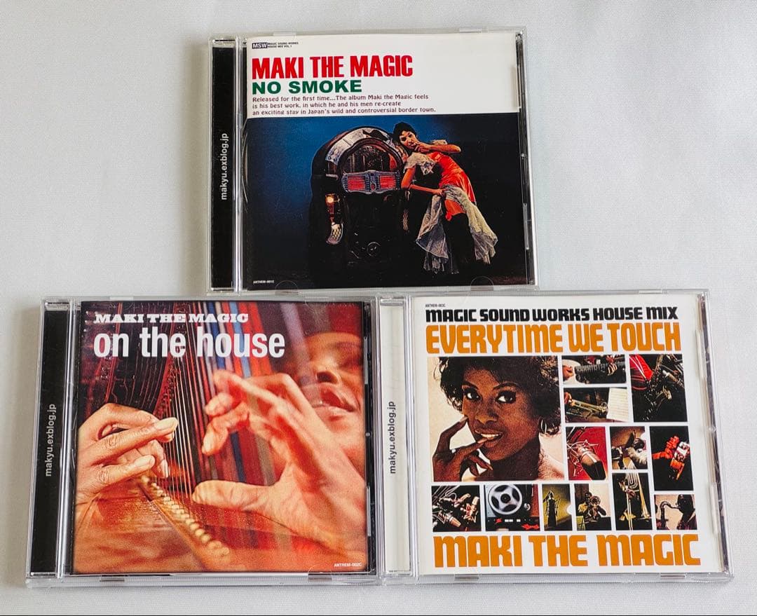 DJ Maki The Magic Mixcd House 3枚セット R&B