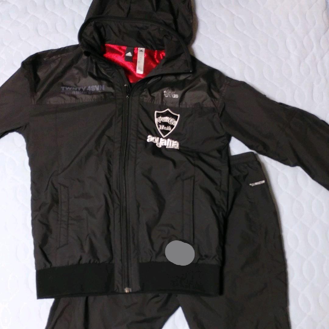 アディダス　青山学院大学　体育会　サッカー部　ジャージ　上下セット