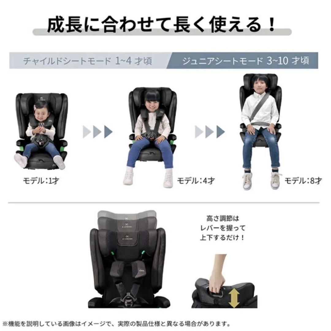 未使用 未開封 2025年製 エールベベ パパット r st チャイルドシート