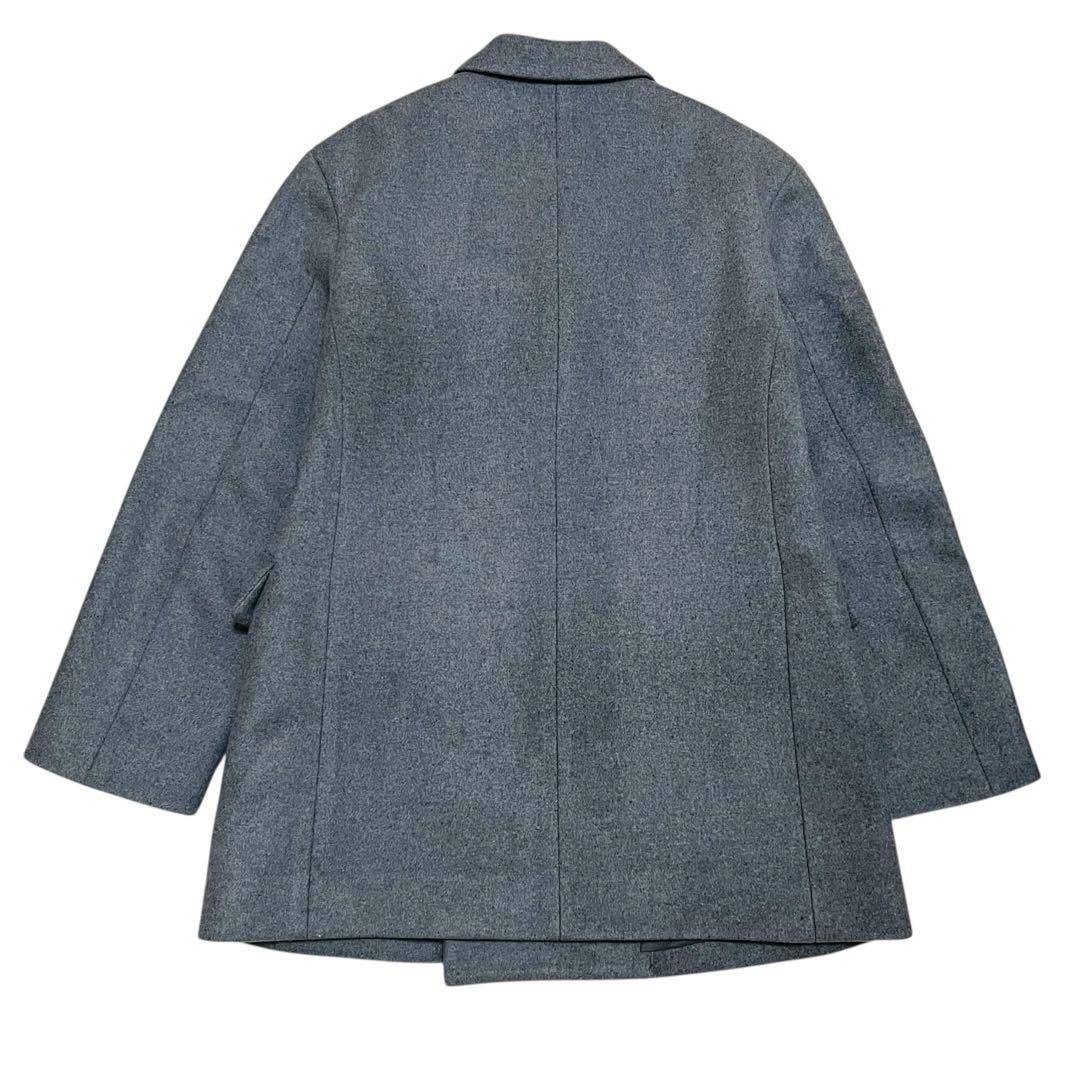 美品✨　6 ROKU ロク　メルトン ジャケット コート グレー