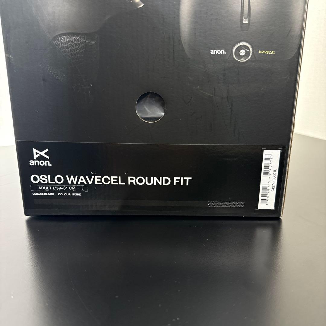 anon OSLO WAVECEL ROUND FIT Lサイズ