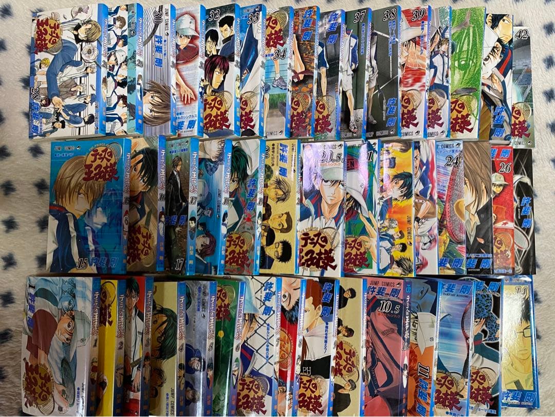 テニスの王子様全巻　1巻〜42巻（10.5巻20.5巻40.5巻付）