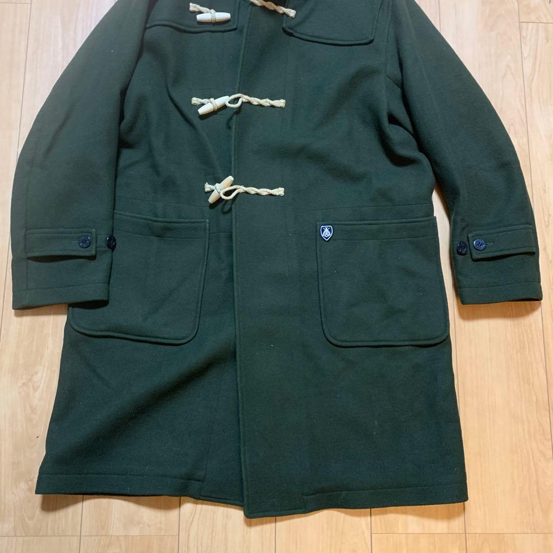 ORCIVAL カーキのウールダッフルコート大きめ