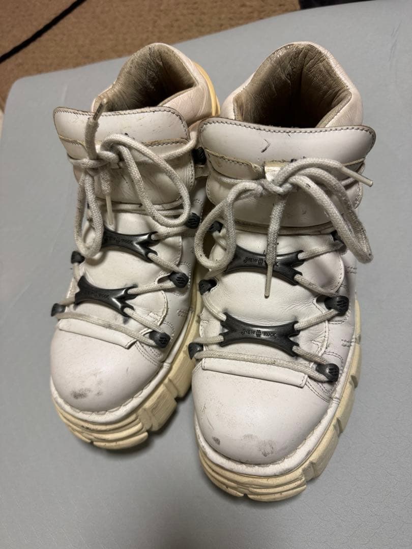 NEW ROCK靴 本革 厚底 サイズ41