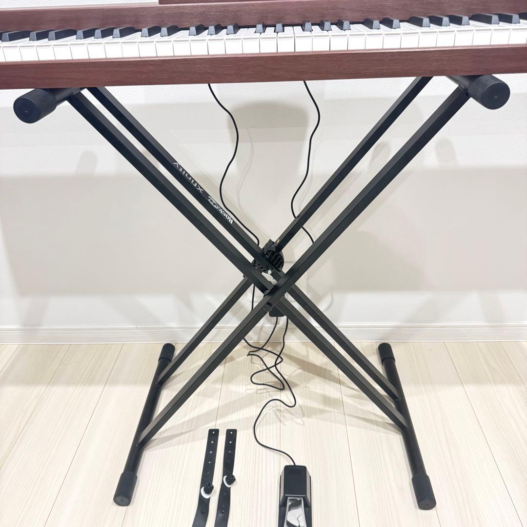 【美品】　CARINA カリーナ　電子ピアノ　88鍵盤　スタンド付き　キーボード