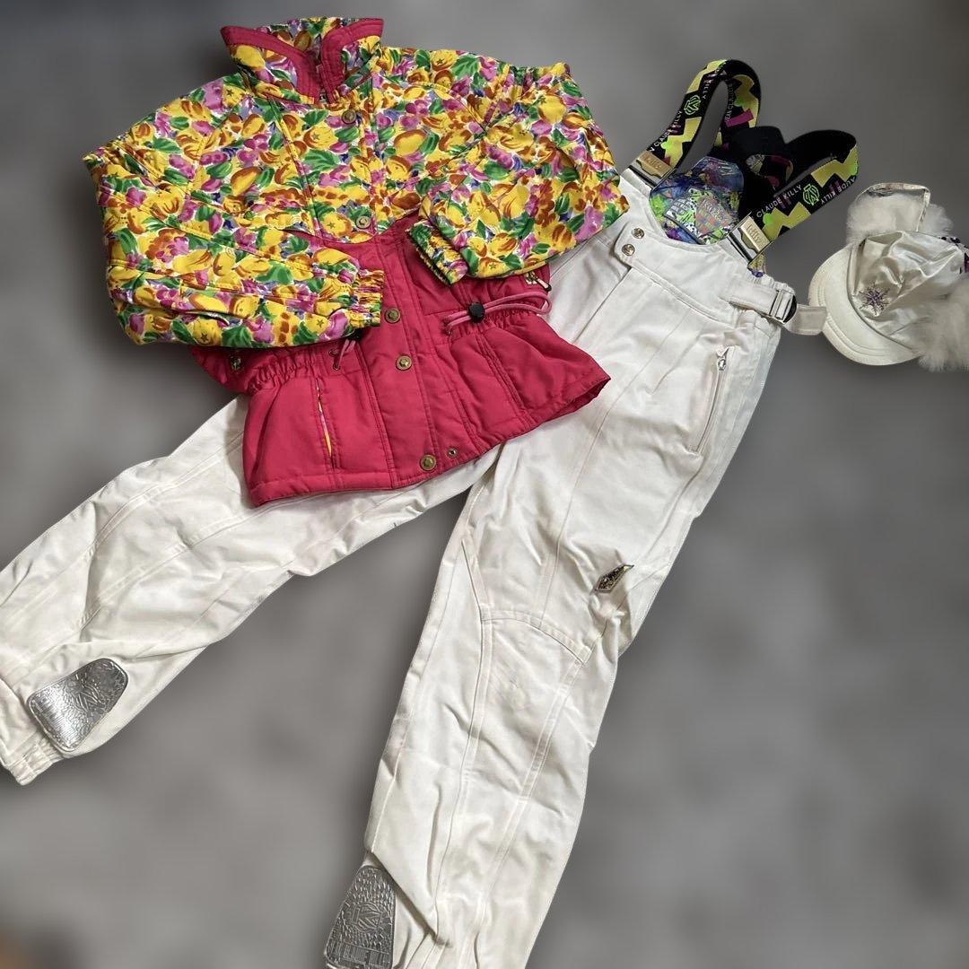 Windex レトロクロップドジャケット killyつなぎパンツ帽子スノーウェア