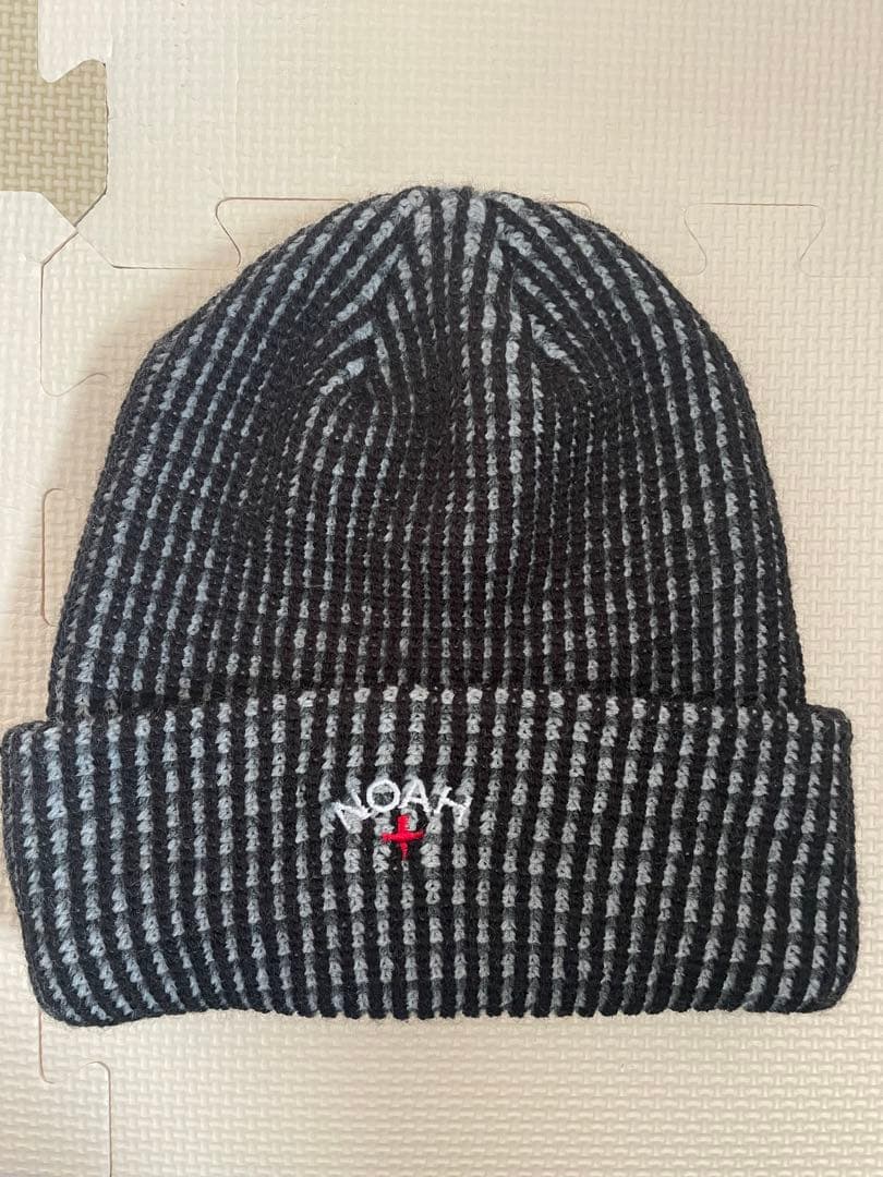NOAH ニット帽 ブラック・グレー
