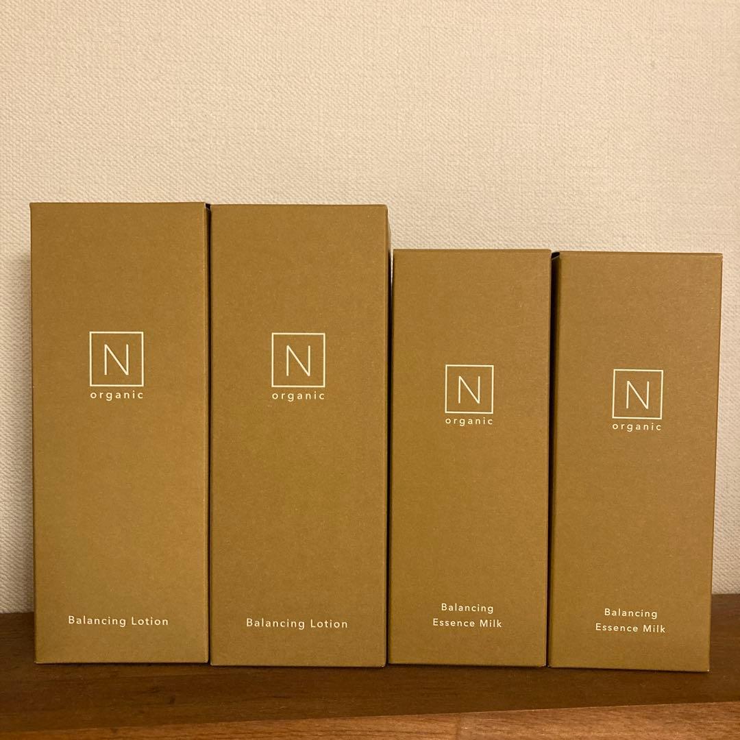Ｎ organic Basicバランシング ローション・エッセンスミルク2セット
