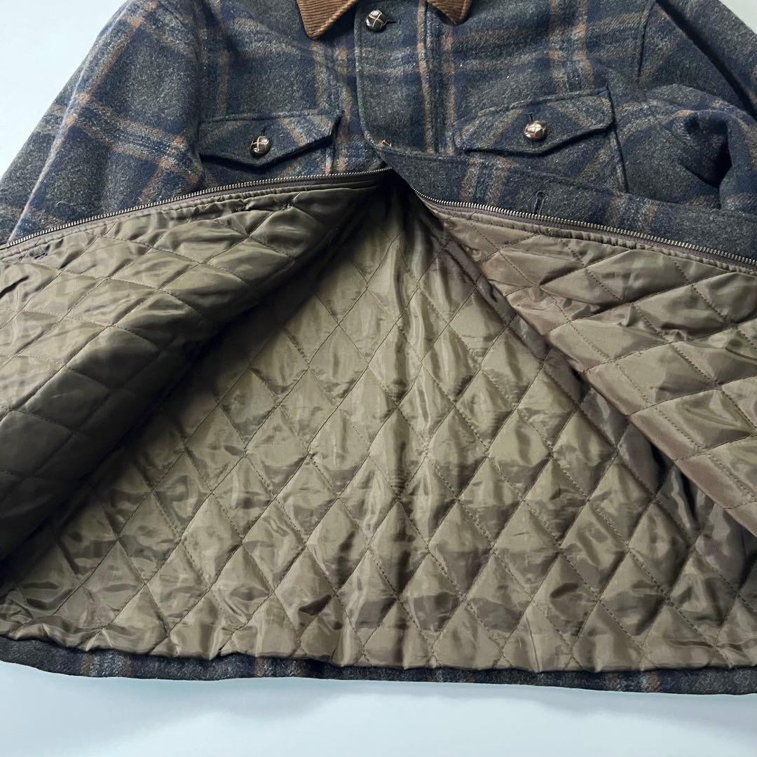 OLD UNIQLO vintage ウール コート ジャケット チェック L