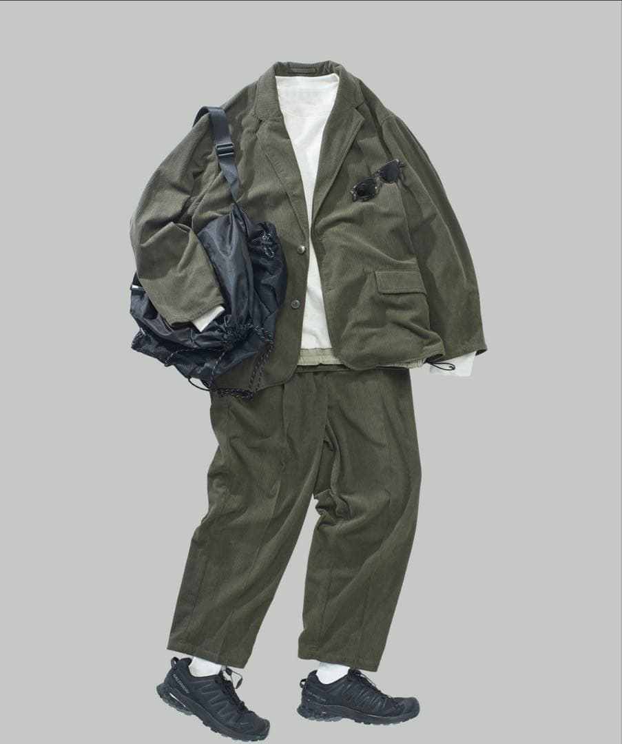 限定展開 Relax Fit リラックスフィット コーデュロイ セットアップ