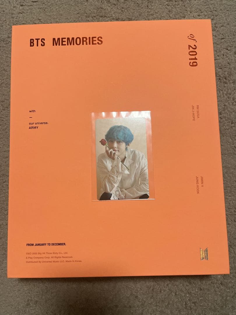 BTS memories of 2019 DVD テテ