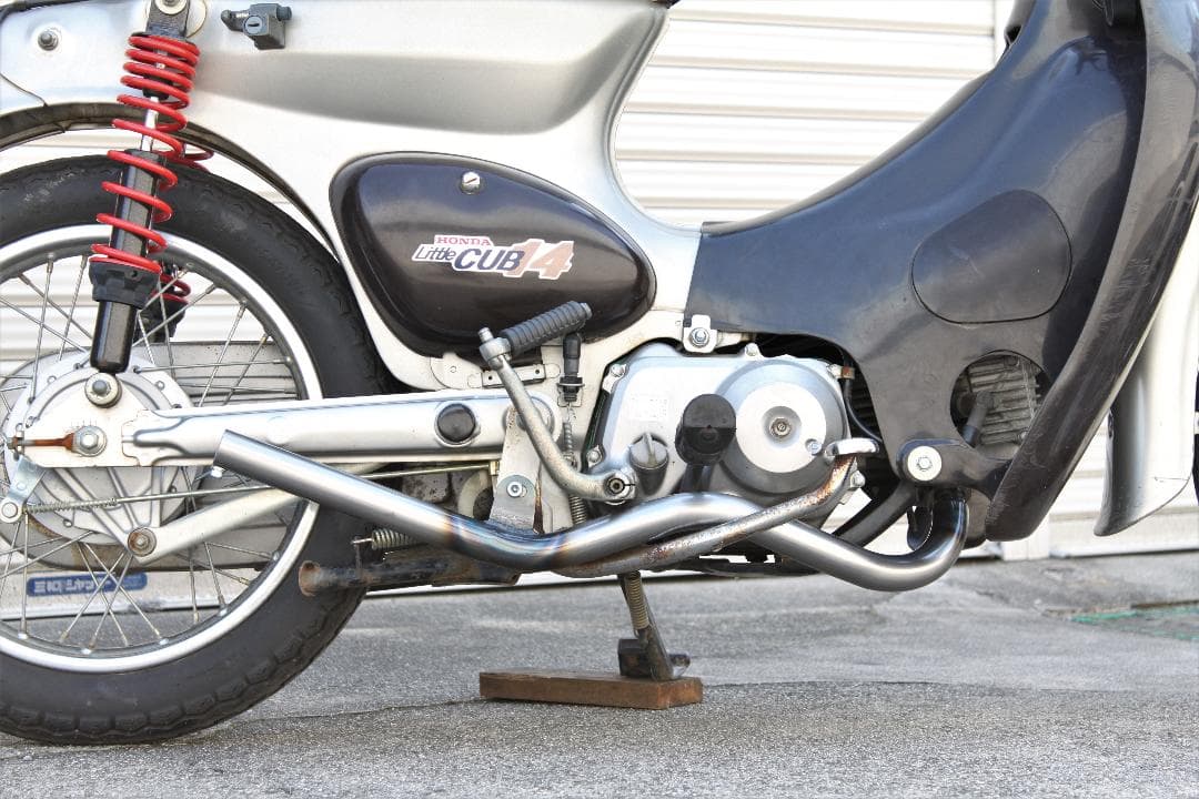 ☆新品☆スーパーカブ５０　７０　９０　リトルカブ　ショートウェイブ管マフラー